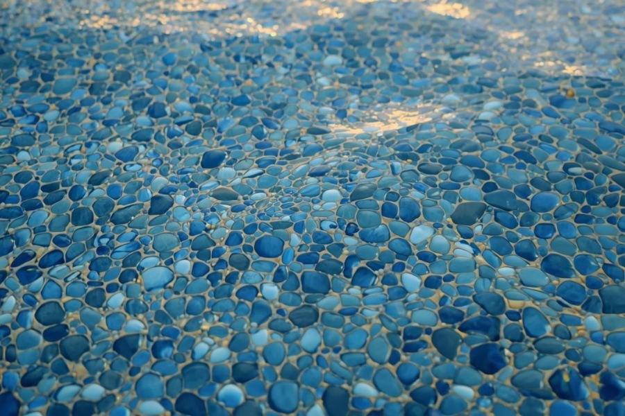 pool aqua stone