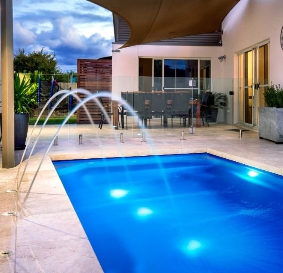 Fountains swimming pool