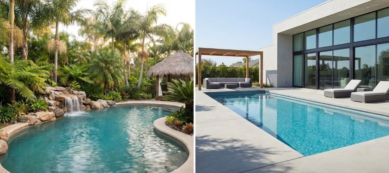 Freeform vs Geometric Pools