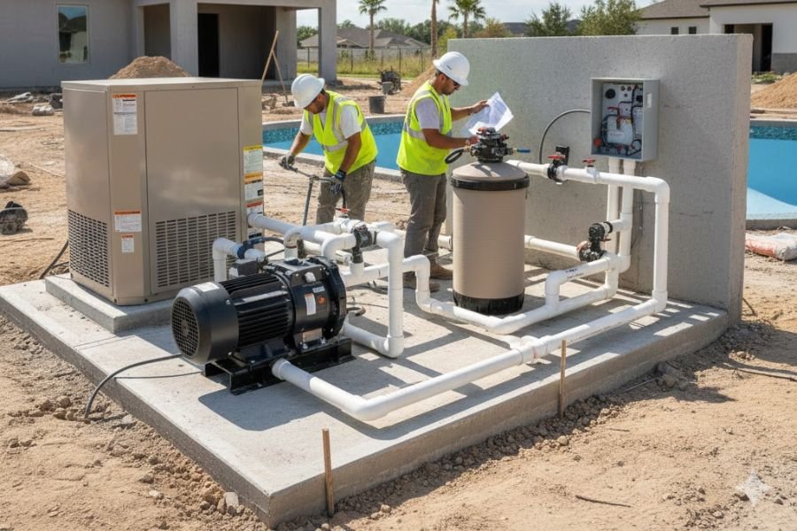 Pool Equipment Pumps, Heaters, and More