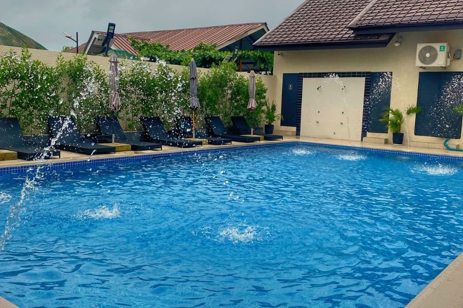 Add a Pool Fountain